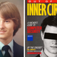 Bill Landreth in high school circa early 1980s (left) Bill Landreth on the cover of his book Out of The Inner Circle (right)